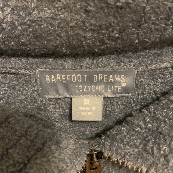 Barefoot dreams cozy chic lite tunic deep ocean EUC - Picture 6 of 6